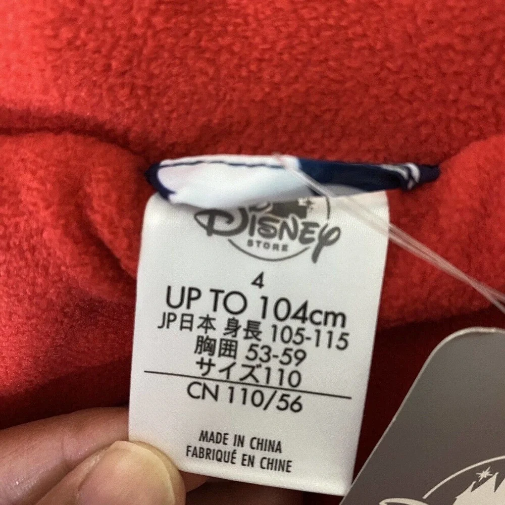 Mickey Mouse Disney Kids NWT Full Zip Puffer Hooded Jacket Size 4. - Picture 11 of 14